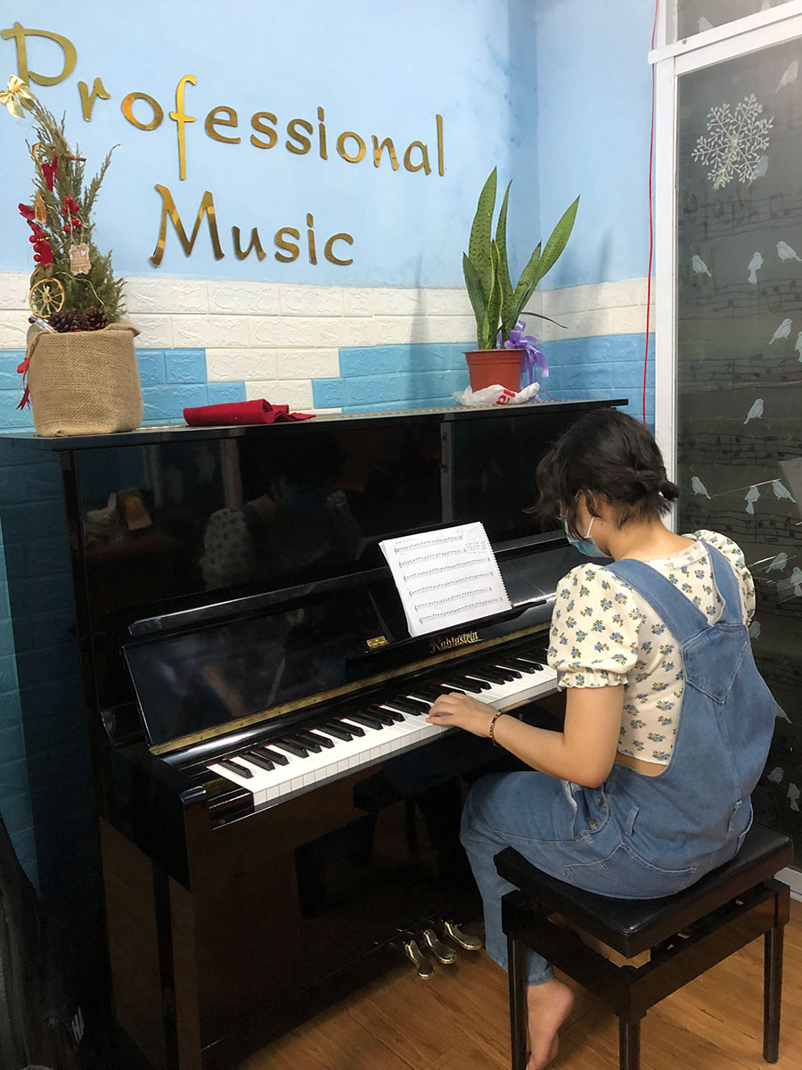 Học phí học đàn piano phụ thuộc vào trung tâm dạy đàn Piano