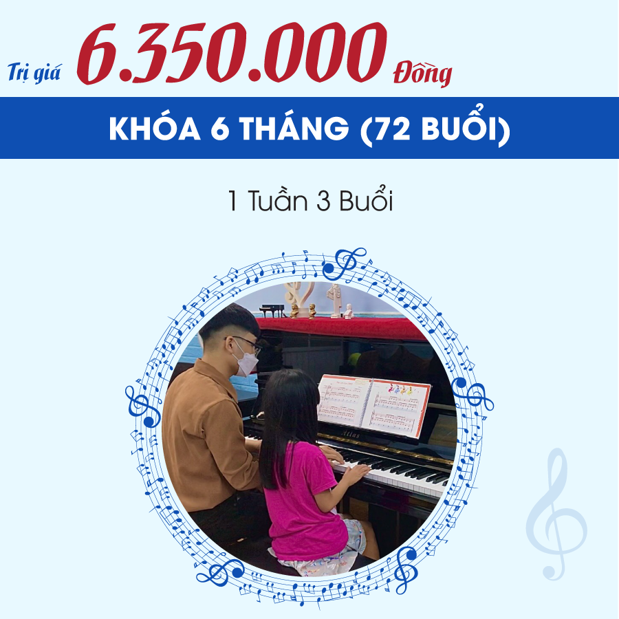 KHÓA 6 THÁNG (72 BUỔI)